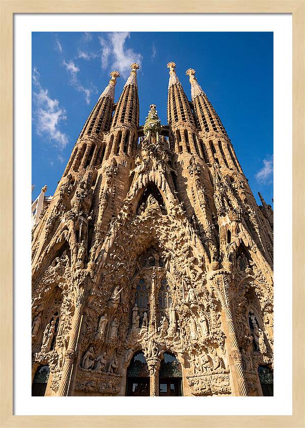Sagrada Familia From Below