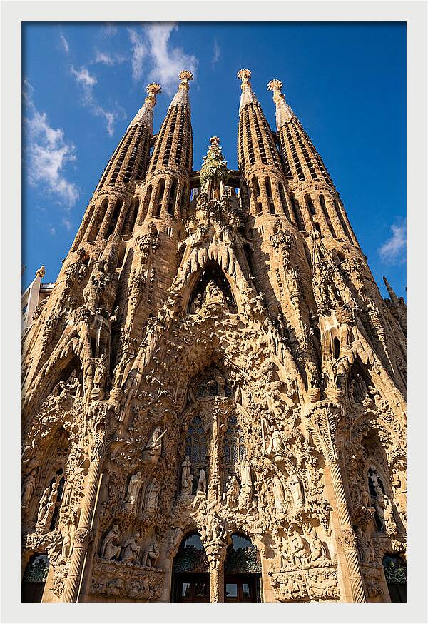 Sagrada Familia From Below