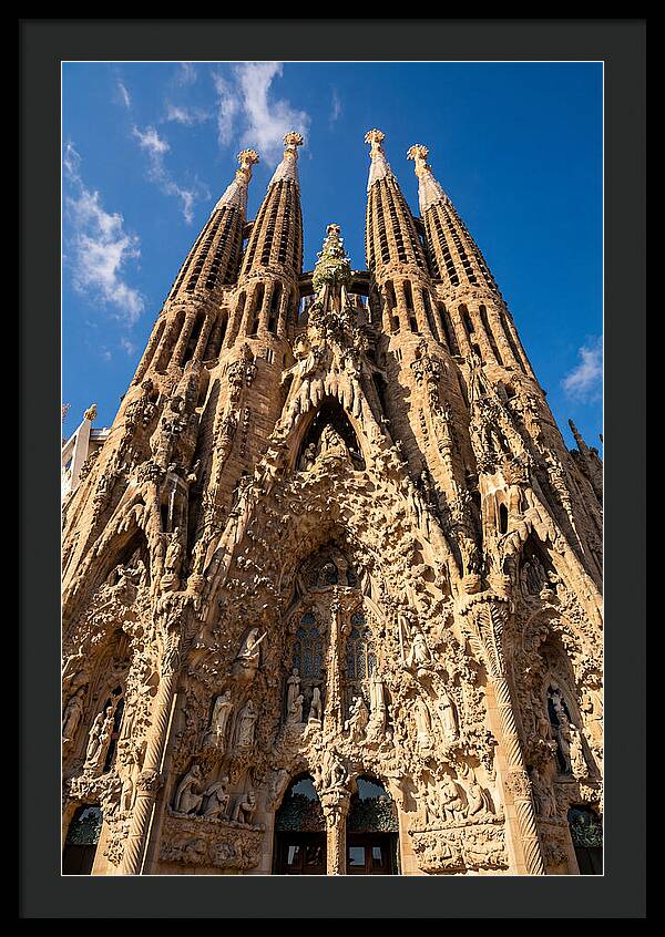 Sagrada Familia From Below