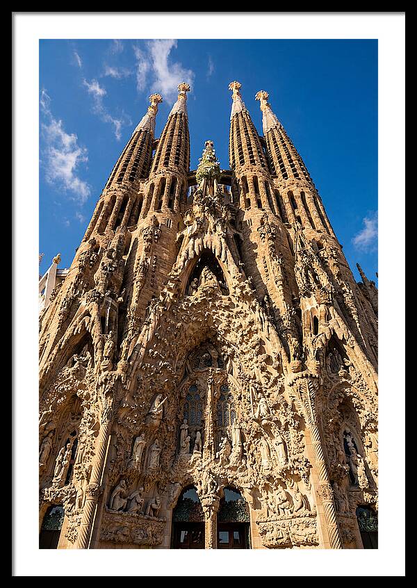 Sagrada Familia From Below