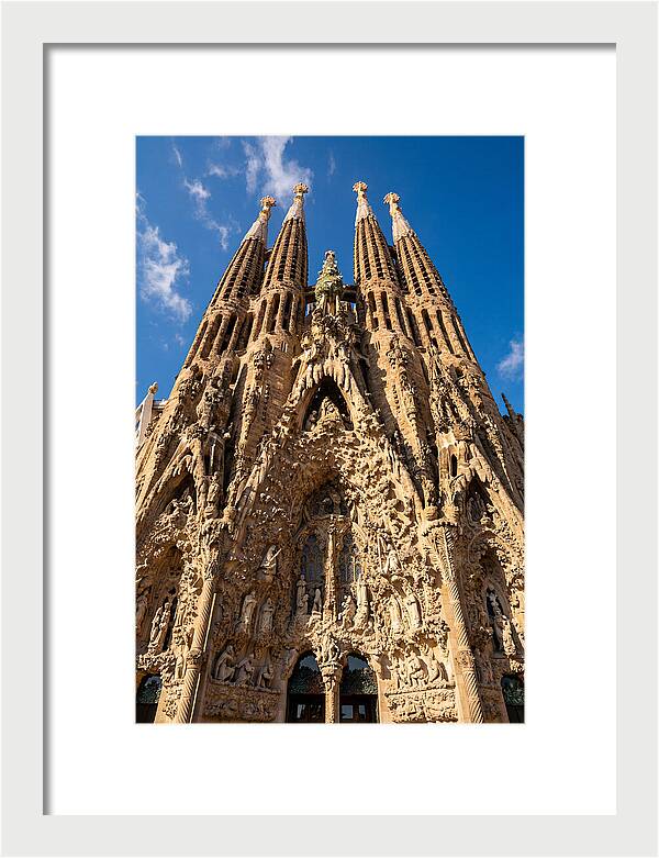 Sagrada Familia From Below