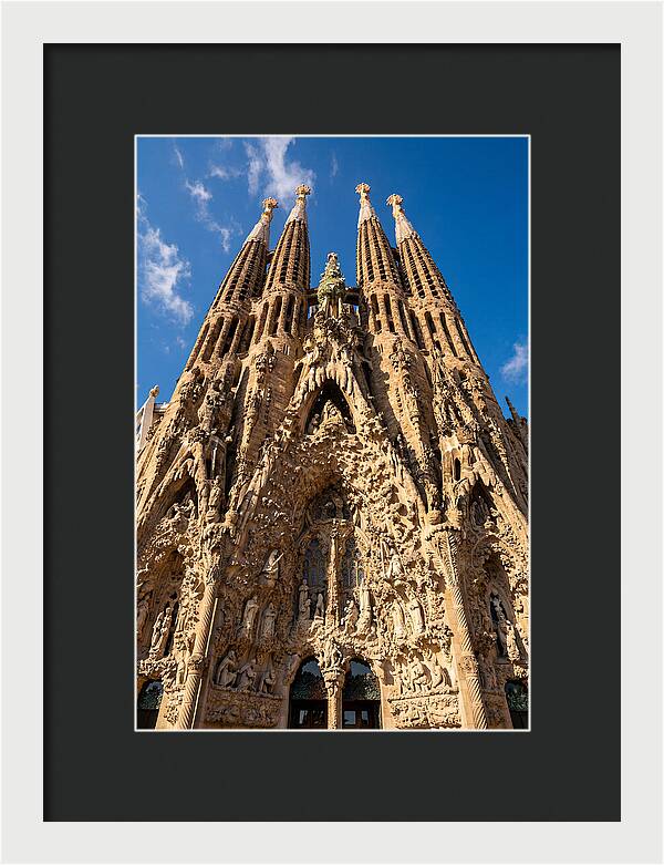 Sagrada Familia From Below