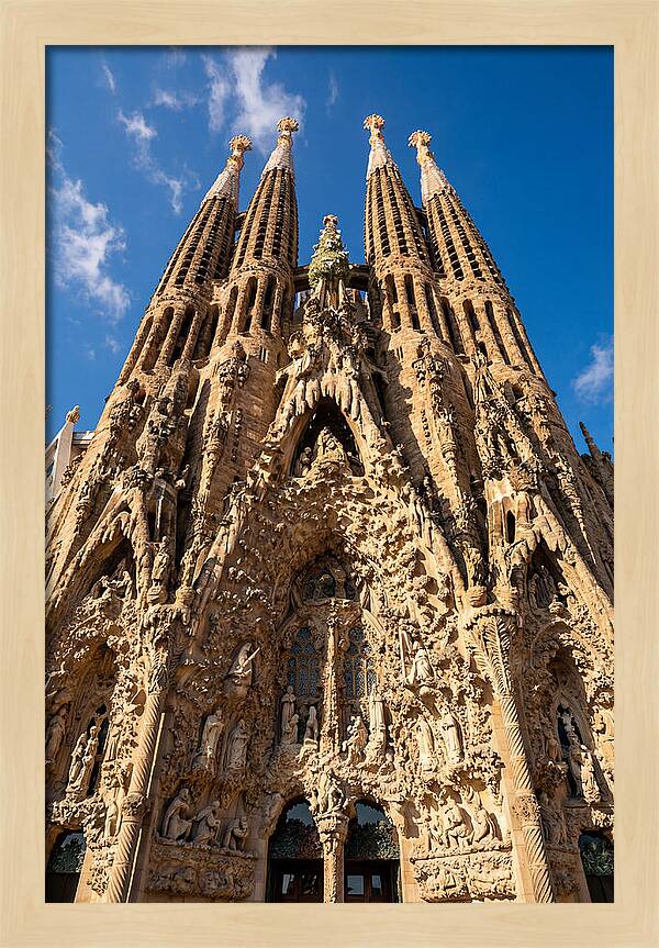 Sagrada Familia From Below