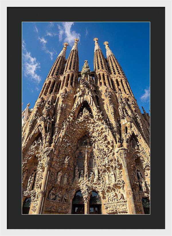 Sagrada Familia From Below
