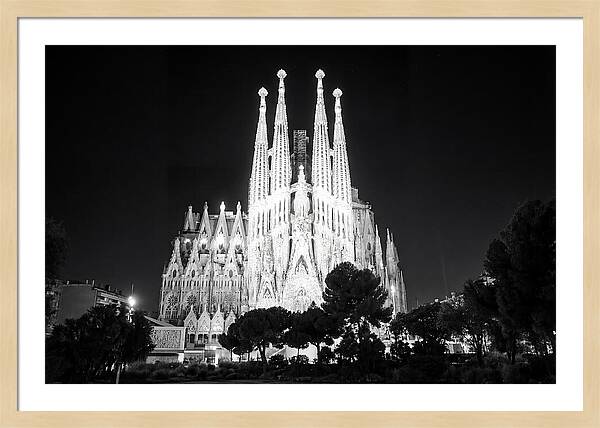 Sagrada Familia From Below