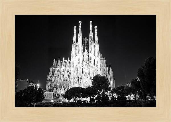 Sagrada Familia From Below
