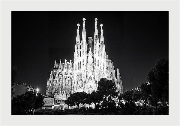 Sagrada Familia From Below