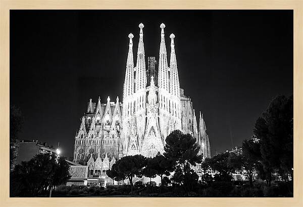 Sagrada Familia From Below