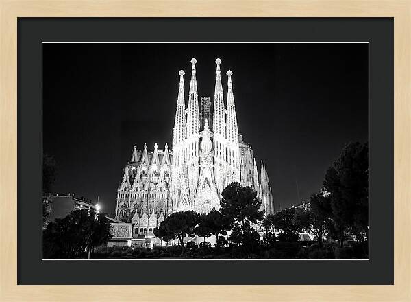 Sagrada Familia From Below