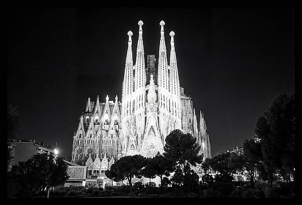 Sagrada Familia From Below