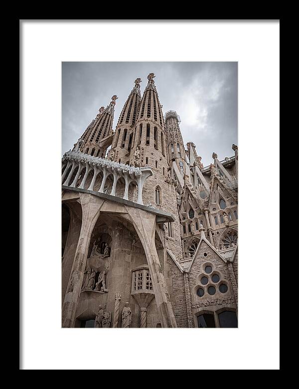 Sagrada Familia Spires From Below