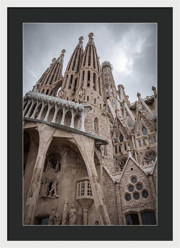 Sagrada Familia Spires From Below