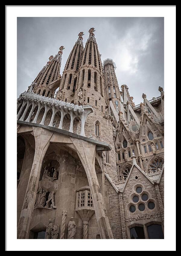 Sagrada Familia Spires From Below