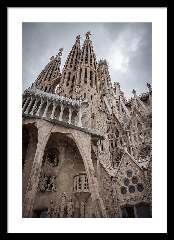 Sagrada Familia Spires From Below