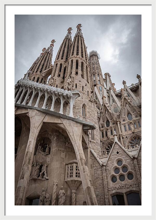 Sagrada Familia Spires From Below