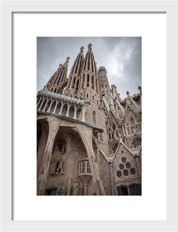 Sagrada Familia Spires From Below
