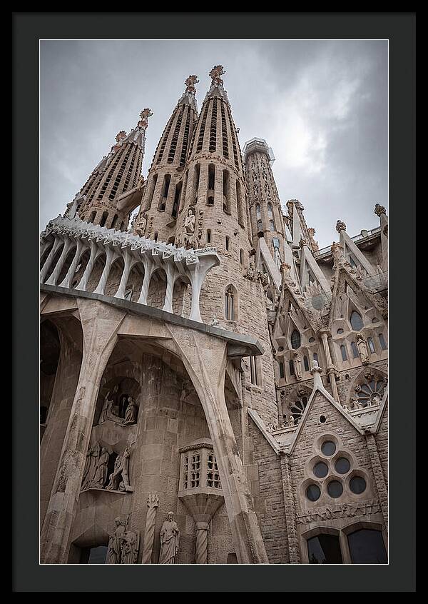 Sagrada Familia Spires From Below