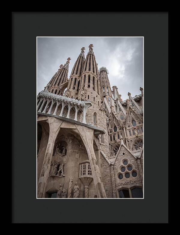 Sagrada Familia Spires From Below