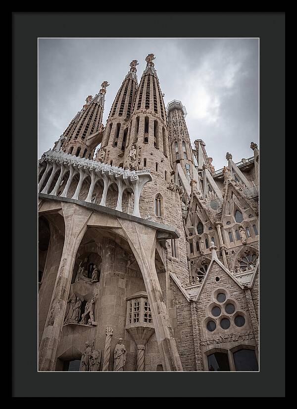 Sagrada Familia Spires From Below