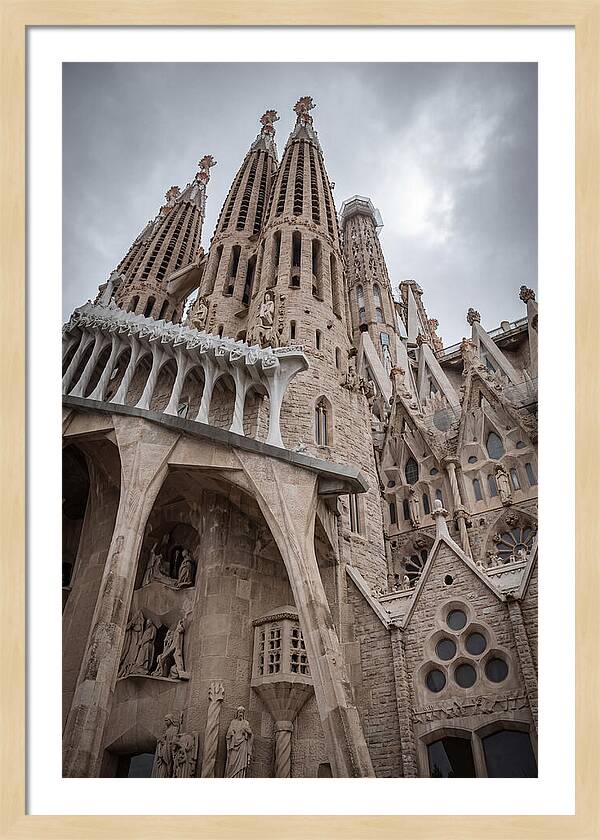 Sagrada Familia Spires From Below