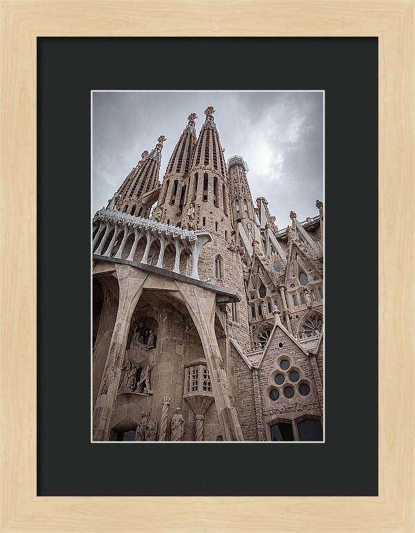 Sagrada Familia Spires From Below