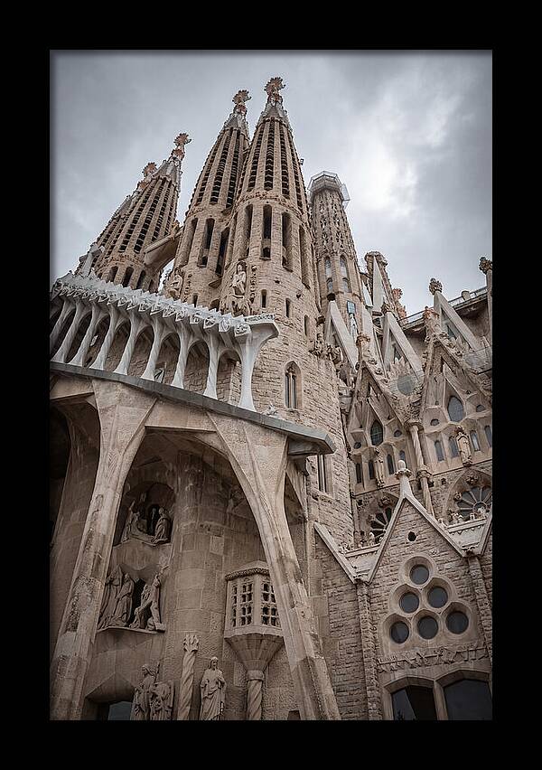Sagrada Familia Spires From Below