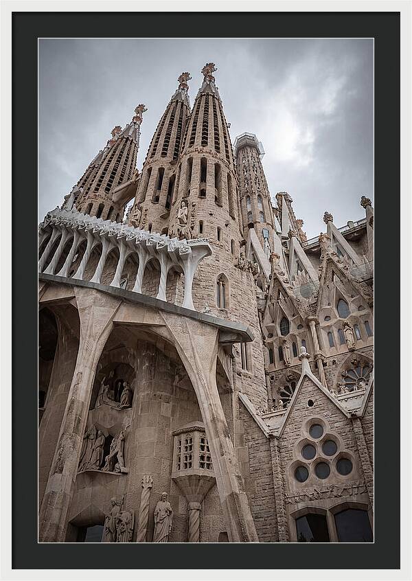 Sagrada Familia Spires From Below