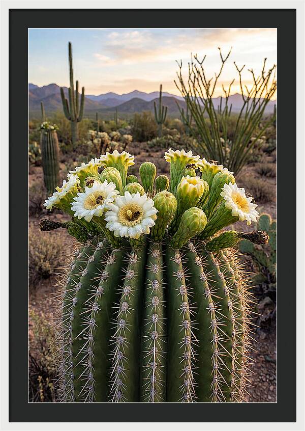 Saguaro Cactus Bloom