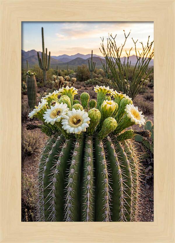 Saguaro Cactus Bloom