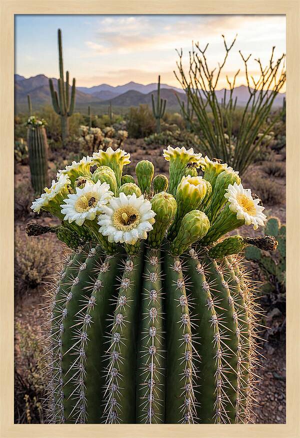 Saguaro Cactus Bloom