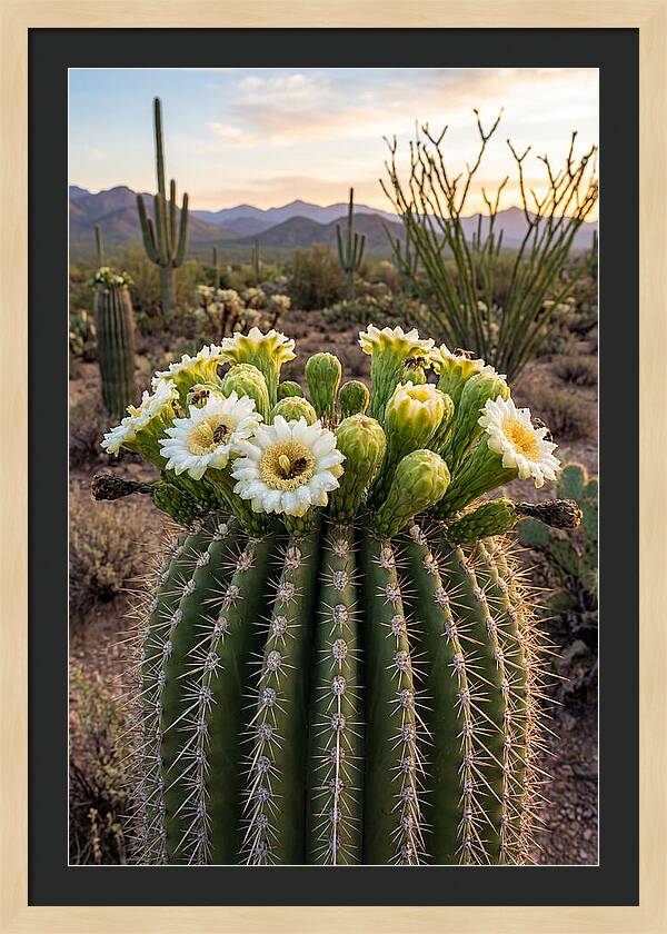 Saguaro Cactus Bloom
