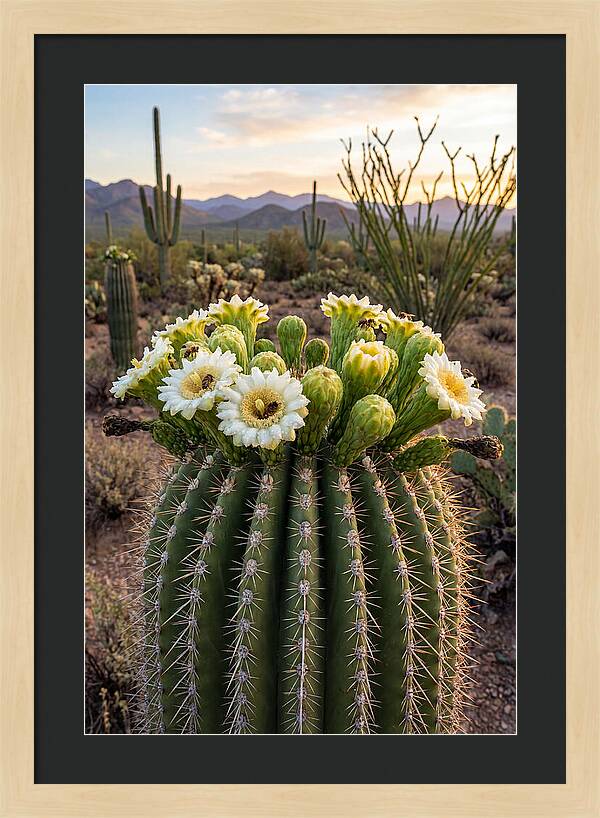 Saguaro Cactus Bloom