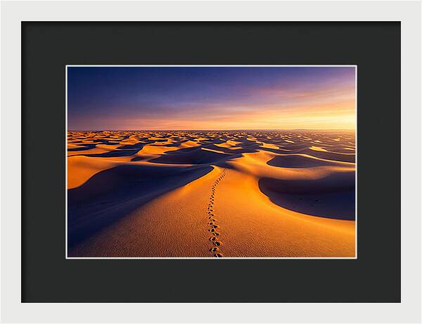 Sahara Desert Sunrise Serenity