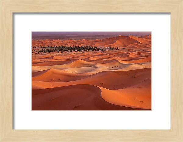 Sahara Sunset Over Erg Chebbi