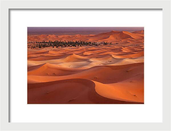 Sahara Sunset Over Erg Chebbi