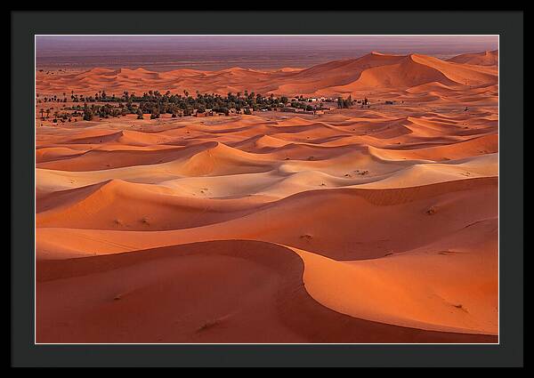 Sahara Sunset Over Erg Chebbi