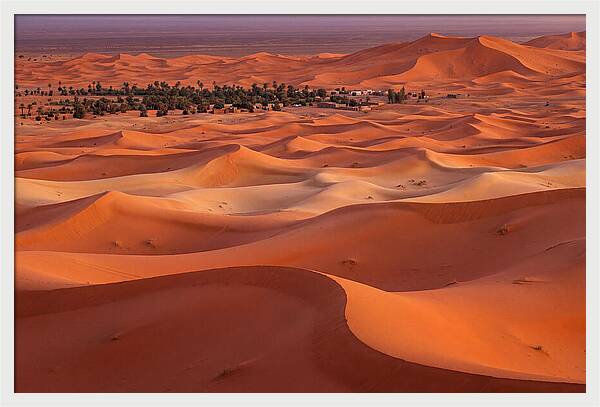 Sahara Sunset Over Erg Chebbi