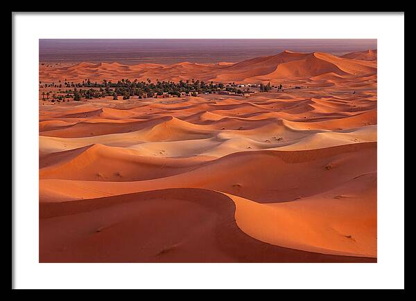 Sahara Sunset Over Erg Chebbi