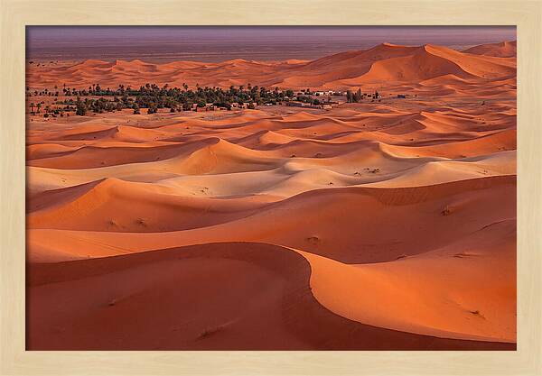Sahara Sunset Over Erg Chebbi