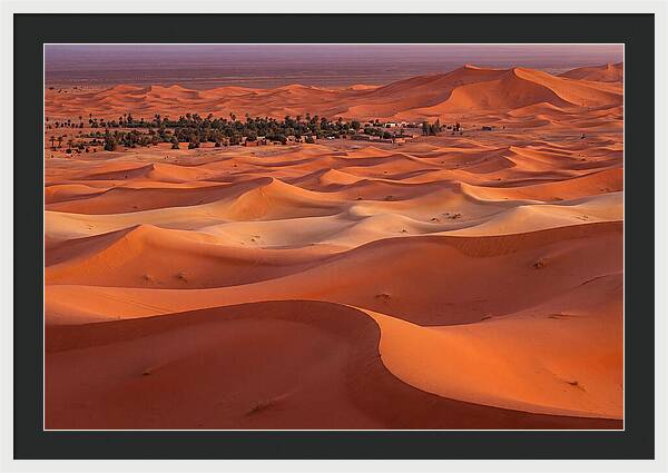 Sahara Sunset Over Erg Chebbi