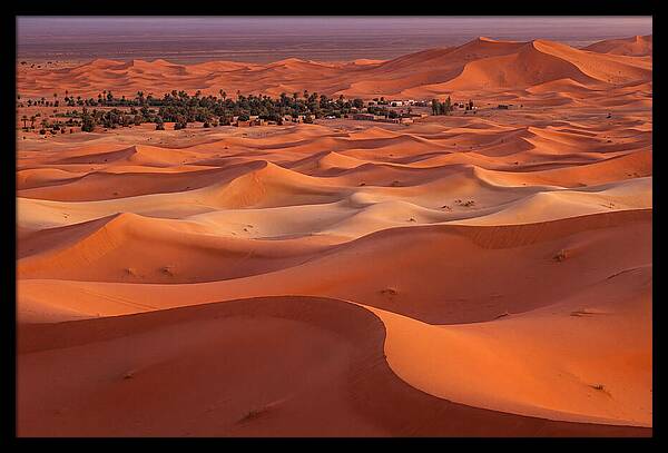 Sahara Sunset Over Erg Chebbi