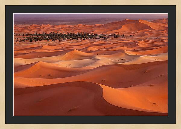 Sahara Sunset Over Erg Chebbi