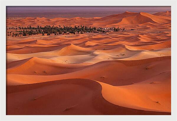 Sahara Sunset Over Erg Chebbi