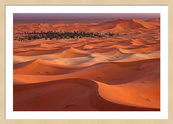 Sahara Sunset Over Erg Chebbi