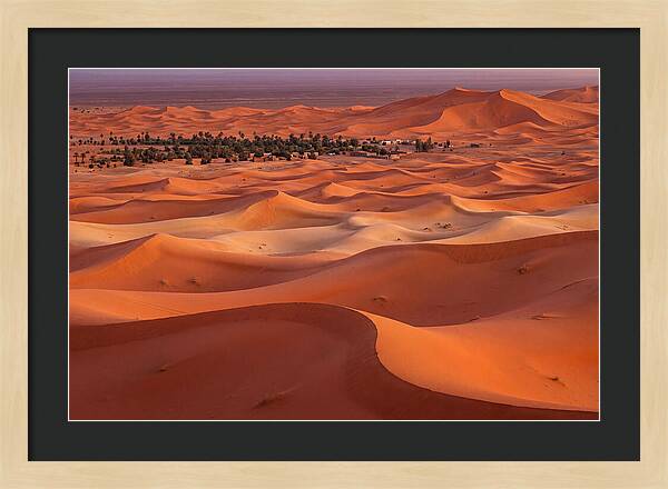 Sahara Sunset Over Erg Chebbi