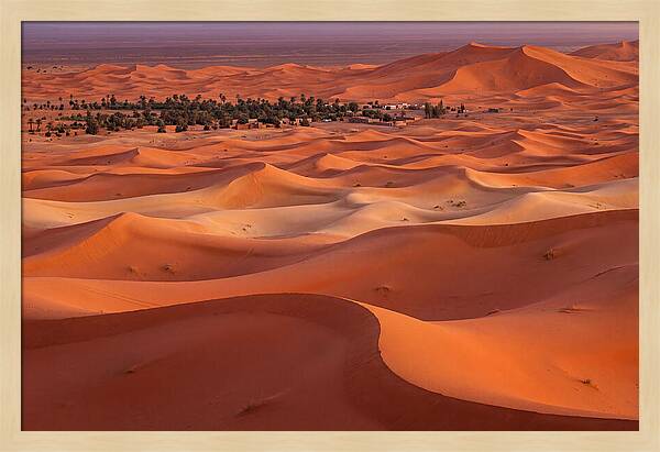 Sahara Sunset Over Erg Chebbi