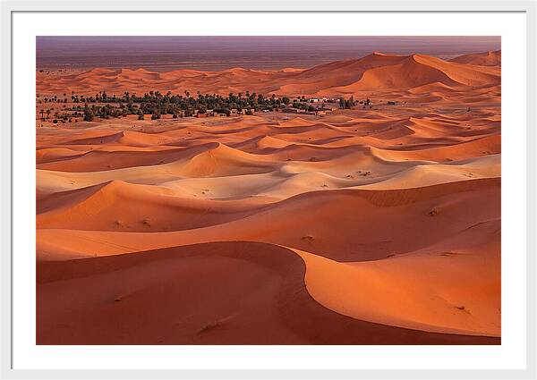 Sahara Sunset Over Erg Chebbi