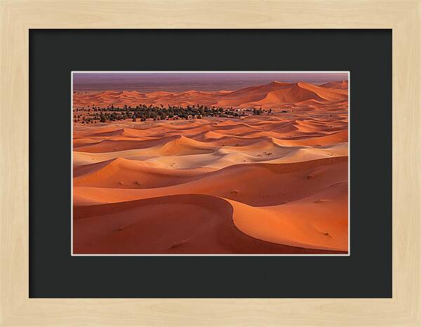 Sahara Sunset Over Erg Chebbi