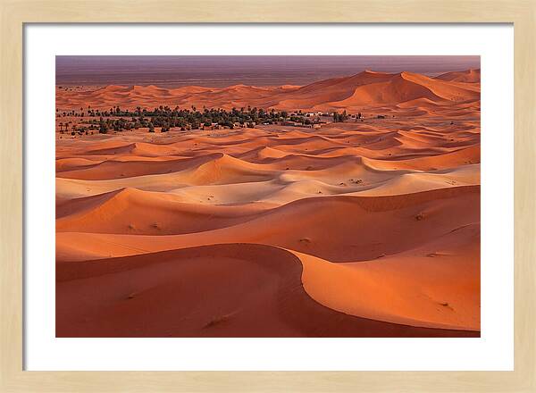 Sahara Sunset Over Erg Chebbi