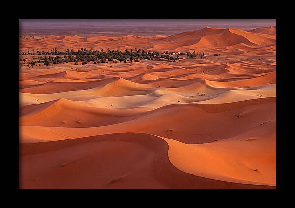 Sahara Sunset Over Erg Chebbi